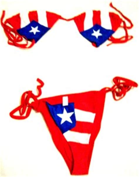 New Puerto Rico Rican Boricua Flag Style Bikini For Beach Ebay