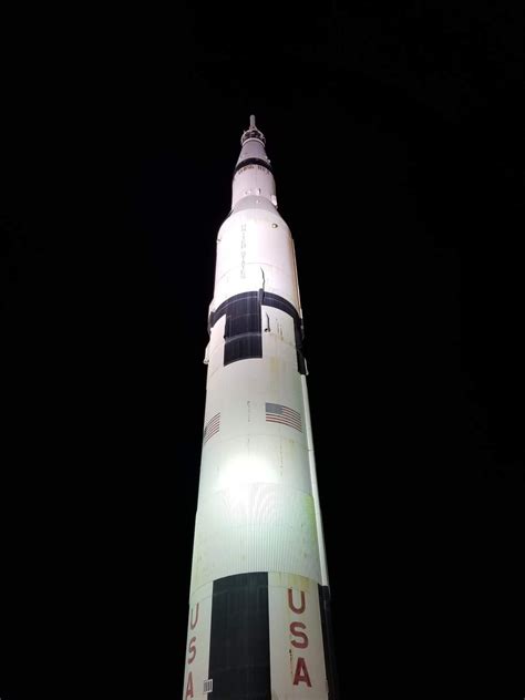 Up Close View Of The Saturn V In Huntsville AL I Took On National