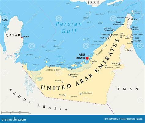 Detailed Uae Map