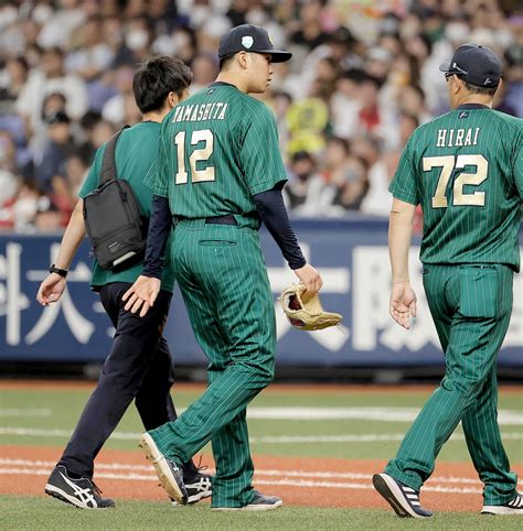 【オリックス】山下舜平大が腰の張りで降板のアクシデント 自己最速160キロ計測も6回投球練習中に違和感 スポーツ報知