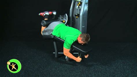 Hamstrings Leg Curl 2 1 Lying Machine Toes Neutral And Dorsiflex Youtube