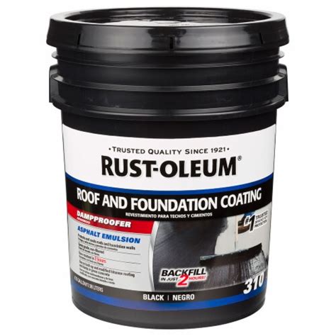 Rust Oleum 302245 Roof Foundation Coating 5 Gal 5 Gallon Each Kroger