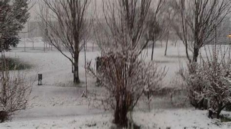 Activado El Aviso Amarillo Por Nieve En El Interior Para Este Domingo