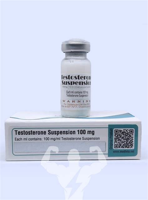 Medivia Pharma Testosterone Suspension Mg Ml Hepsi Anabolik