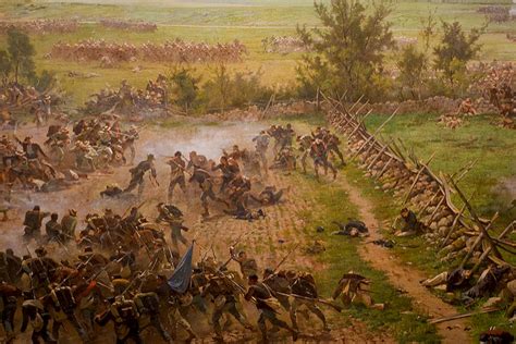 Battle Of Gettysburg Picketts Charge Painting At Explore Collection Of