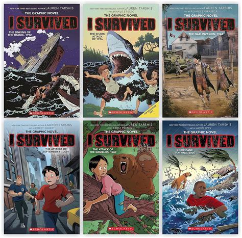 I Survived Graphic Novels Book 1 6 I Survived Graphix Novel