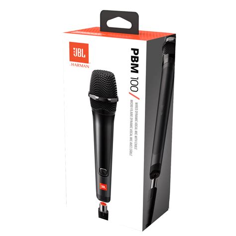 Jbl Pbm100 Wired Microphone Wired Dynamic Vocal Mic With Cable