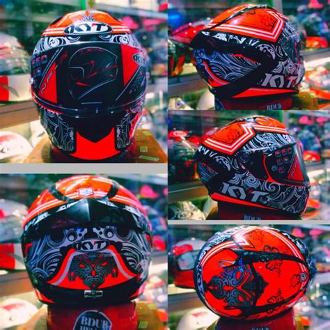 Jual Helm Full Face Kyt Nfr Motif Agusto Sakura Espargaro Original