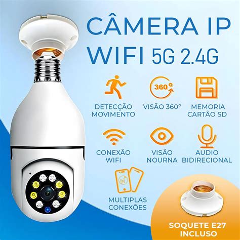 Cameras 360 Graus - Câmera Wi-fi de Segurança 360 graus | Trevo