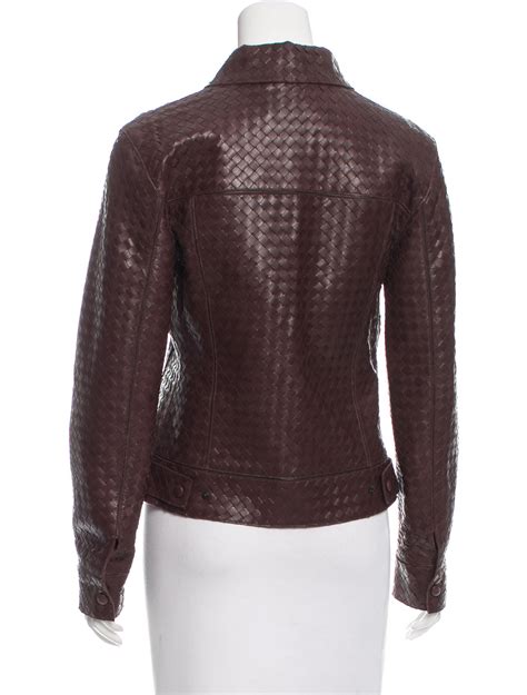 Bottega Veneta Intrecciato Leather Jacket - Clothing - BOT44457 | The ...