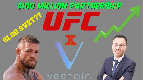 Vechain X UFC 100 Million 5 Year Partnership 900 Million Households