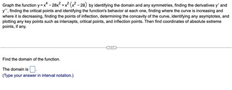 Solved Graph The Function Y X X X X By Identifying Chegg