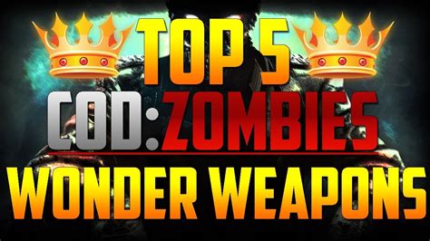 Call Of Duty Zombies Top Armas Especiales Youtube