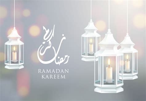 Premium Vector Ramadan Kareem Islamic Greeting Card