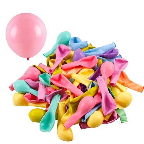 Ballons En Latex Pi Ces Multi Couleur Spacenet Tunisie