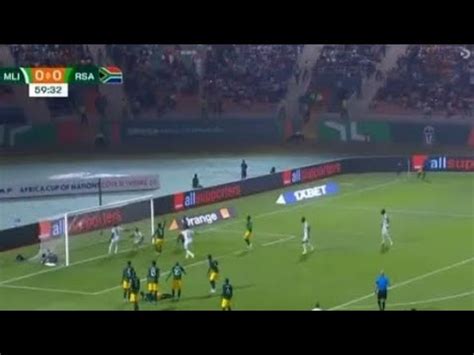 Hamari traoré Goal 1 0 South Africa vs Mali Can 2024 YouTube