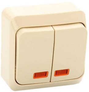 Купить Выключатель наружный с подсветкой Schneider Electric Этюд ...