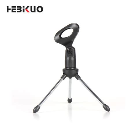 Iron Plastic Portable Small Size Desktop Mic Stand - China Microphone and Microphones price