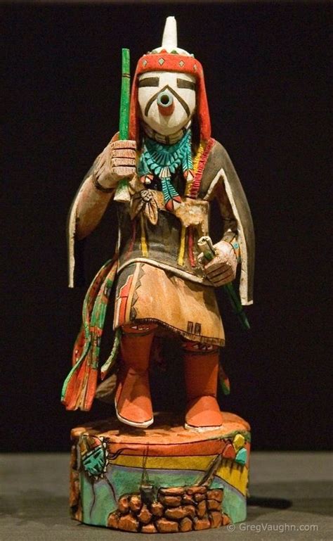 Hopi Katsina Figure Aka Kachina Doll Heard Museum Phoenix Arizona