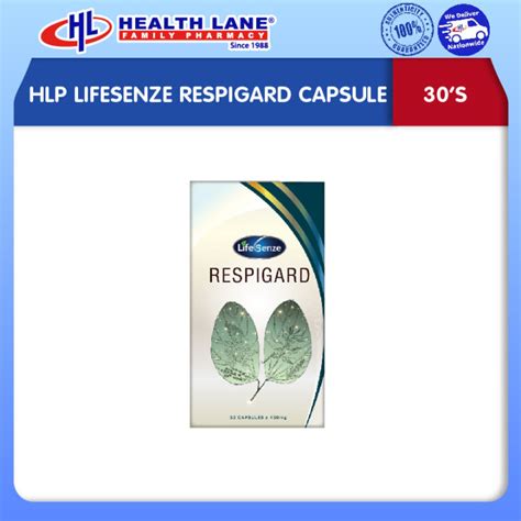 HLP LIFESENZE RESPIGARD CAPSULE 30 S Lazada