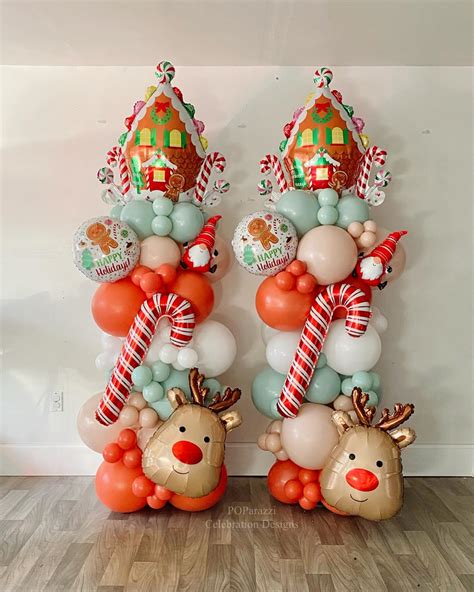 Merry Christmas Balloon Bouquet Online Fusion Balloons