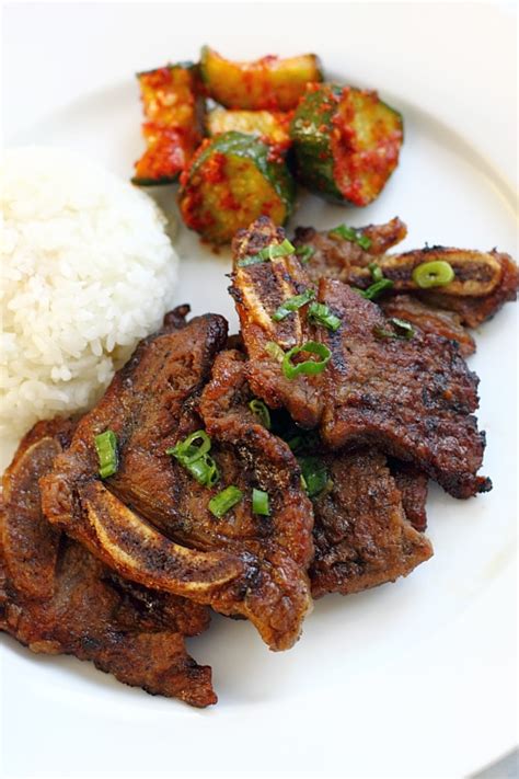 Kalbi (Korean BBQ Beef Short Ribs) | Easy Delicious Recipes