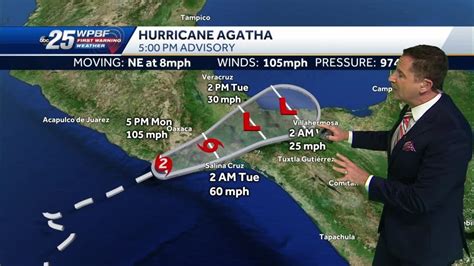 Pacific Hurricane Agatha Makes Landfall In Mexico Could Restrengthen