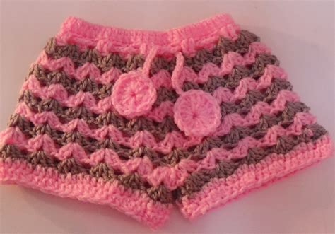 Pantalon Corto De Bebe A Crochet OFF 58