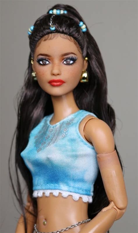 Aahna Ooak Customized Pool Chic Barbie Repaint By Dollanatomy Pool