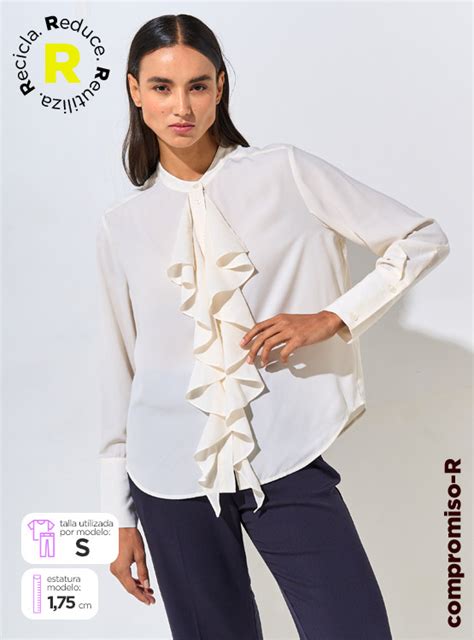 Ripley BLUSA MANGA LARGA MUJER MARQUIS GRILL