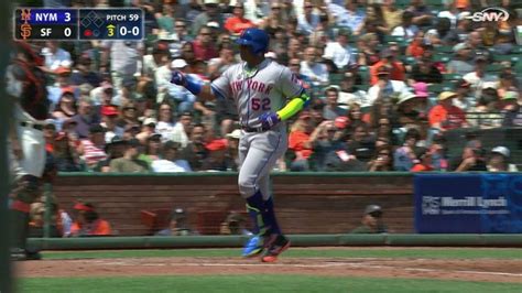 Nym Sf Cespedes Cranks A Solo Homer To Center Youtube