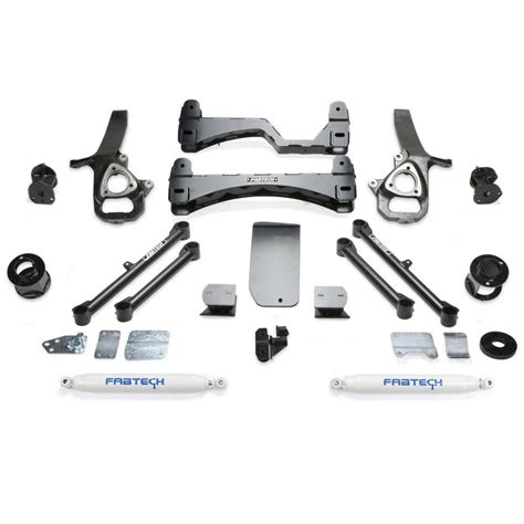 Fabtech Lift Kit W Rear Performance Shocks Ram Wd