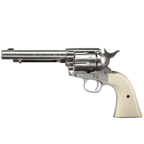 Colt Single Action Army 45 Nickel Co2 Revolver 4 5mm Bb Kaufen