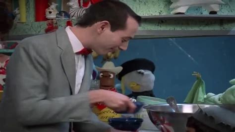 YARN Frozen Cow Pee Wee S Playhouse 1986 S01E01 Ice Cream Soup