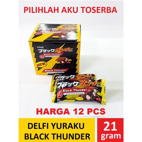 Jual Delfi Yuraku Black Thunder Gr Harga Paket Isi Pcs