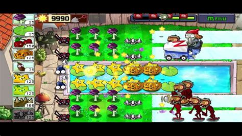 Plants Vs Zombies Game Nấm 🍄 Chân Dài đại Chiến Với Zombies Zzz Cực Mạnh Pat2 Youtube