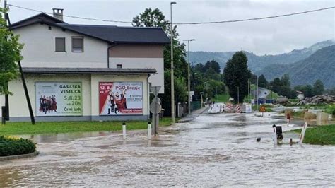 Slovenia Under Heavy Rain Red Alert Issued For Almost Whole Country