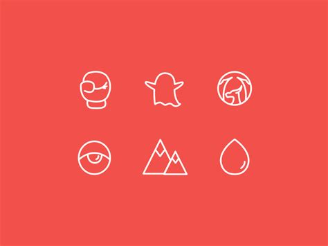 Pokemon Type Icons by Kiera Rooker on Dribbble