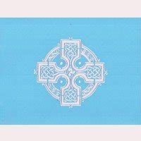 Celtic Cross Stencil |Trichem Stencil | Religious Stencil | Craft Stencil