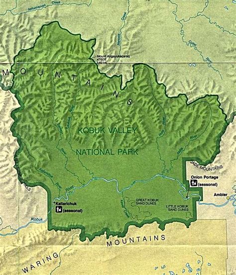 Kobuk Valley National Park Images Kobuk Valley National Park Map See Map Details From Kobuk