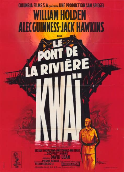 Affiche PONT DE LA RIVIERE KWAI Le 120x160cm Intemporel