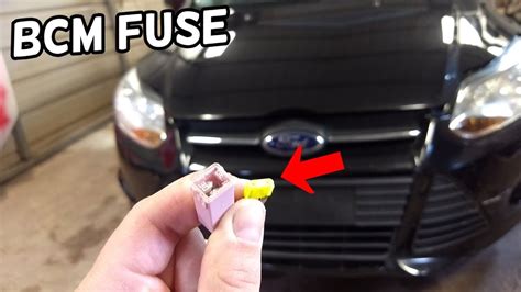 Bcm Body Control Module Fuse Location And Replacement Ford Focus Mk