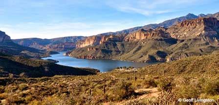 apache lake arizona   apache trail