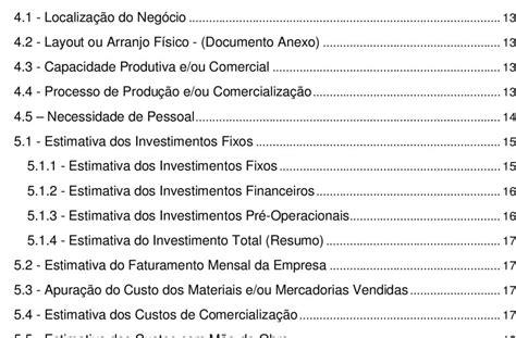 Sumario Executivo De Uma Empresa Exemplo Vários Exemplos