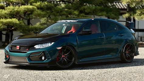 Gran Turismo Tuned Fk Honda Civic Type R Antilag Nitrous Ps