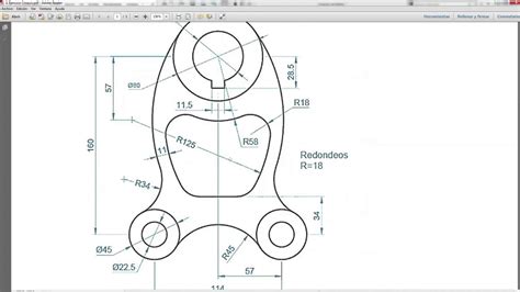 Ejercicio Croquis Con Solidworks Youtube