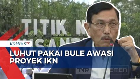 Pengawas Tenaga Asing Digunakan Dalam Proyek Ikn Luhut Menjaga