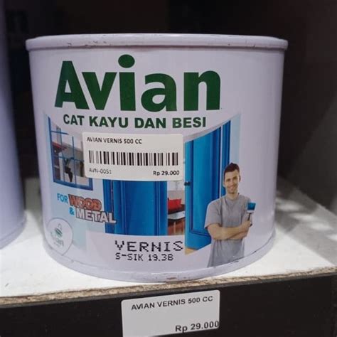 Jual Vernis Avian High Gloss Transparan Gram Shopee Indonesia