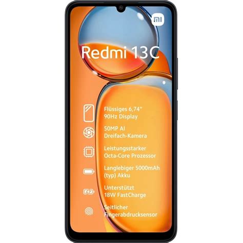 Xiaomi Redmi 13C 128 GB 4 GB Smartphone Kaufland De