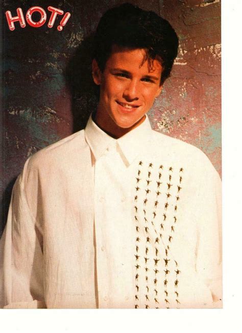 Scott Weinger Nelson Teen Magazine Pinup Clipping Hot Full House